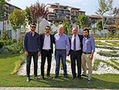 Sinopspor Başkanı Ayhan Özhan Narven’i Ziyaret Etti